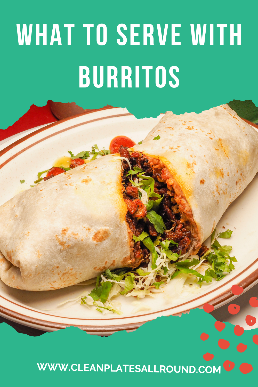 What to Serve with Burritos pin