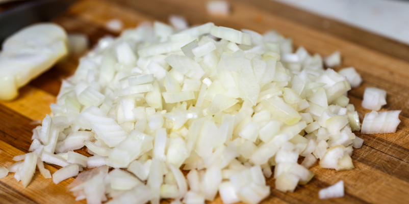 Slow Cooker Chicken Korma Recipe - diced onions