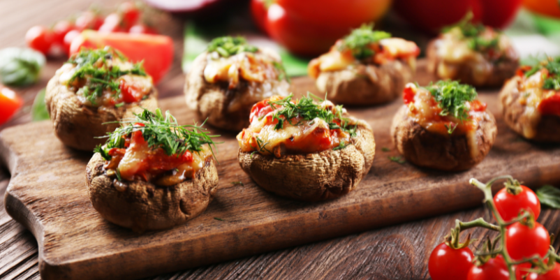 What to Serve with Stuffed Mushrooms - Ideas
