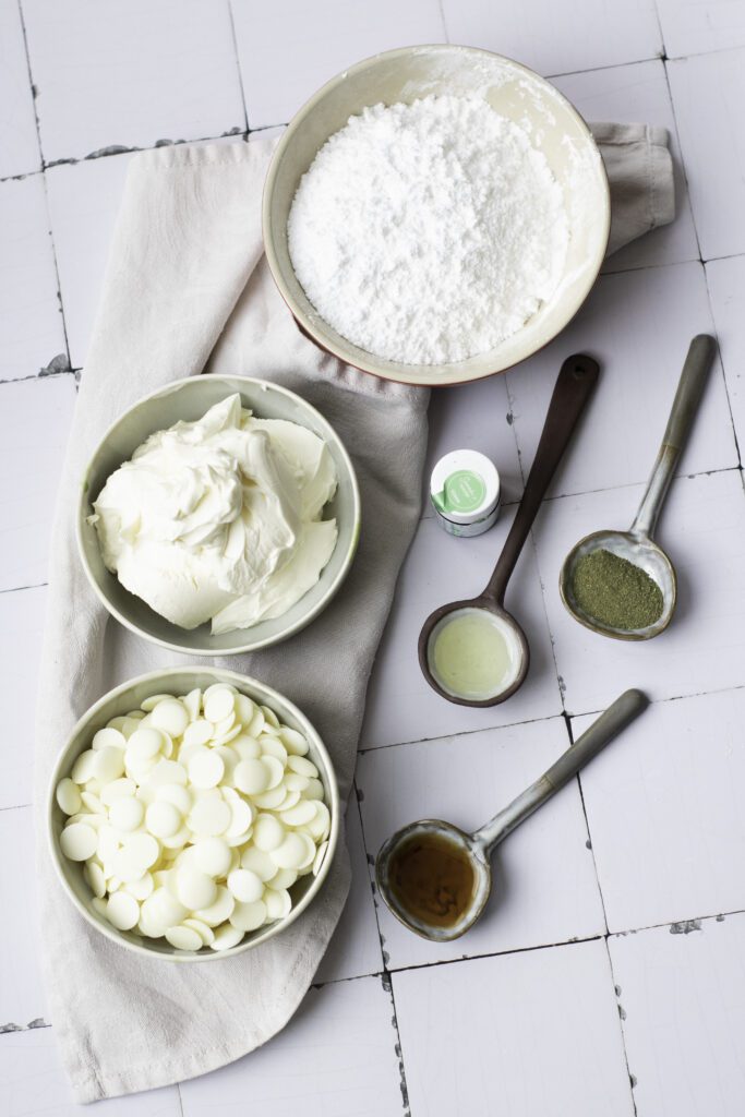 St Patrick's Day Truffle Ingredients