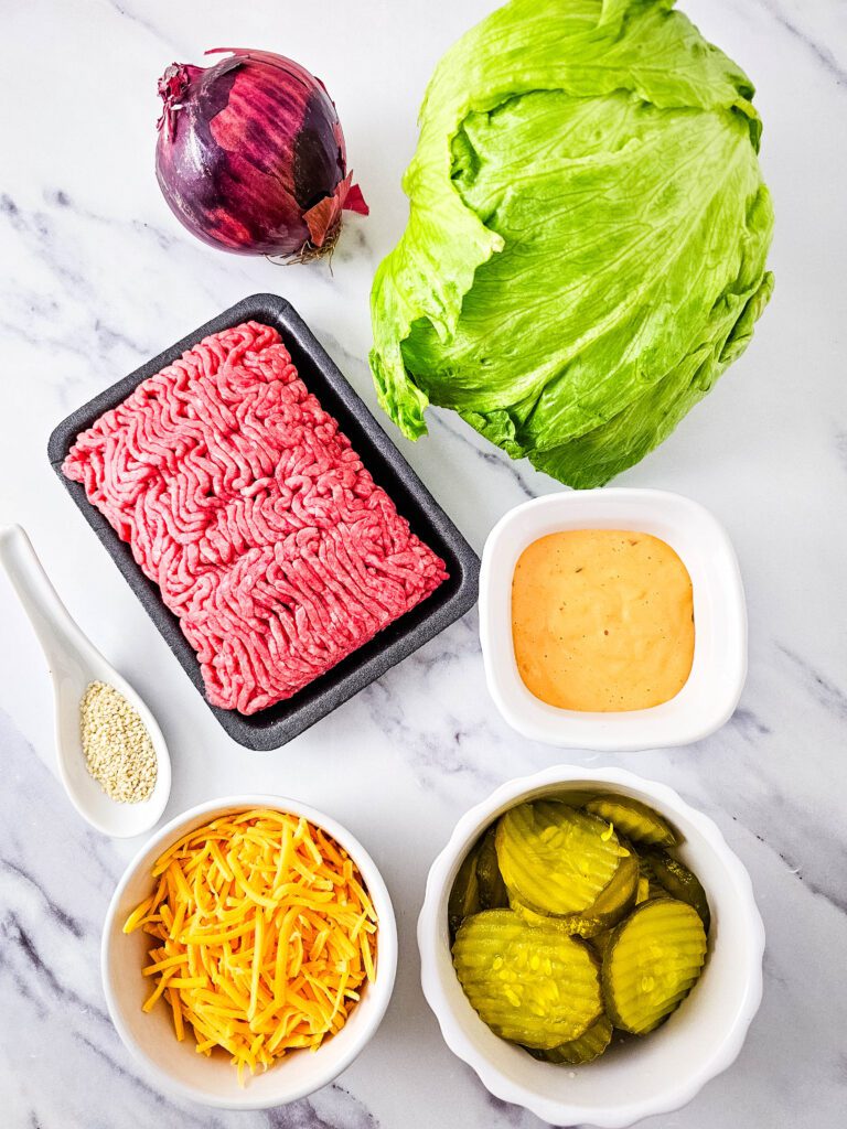 Big Mac Salad Ingredients