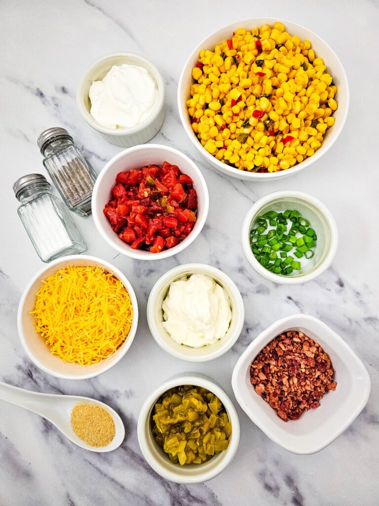 Ultimate Corn Dip Ingredients