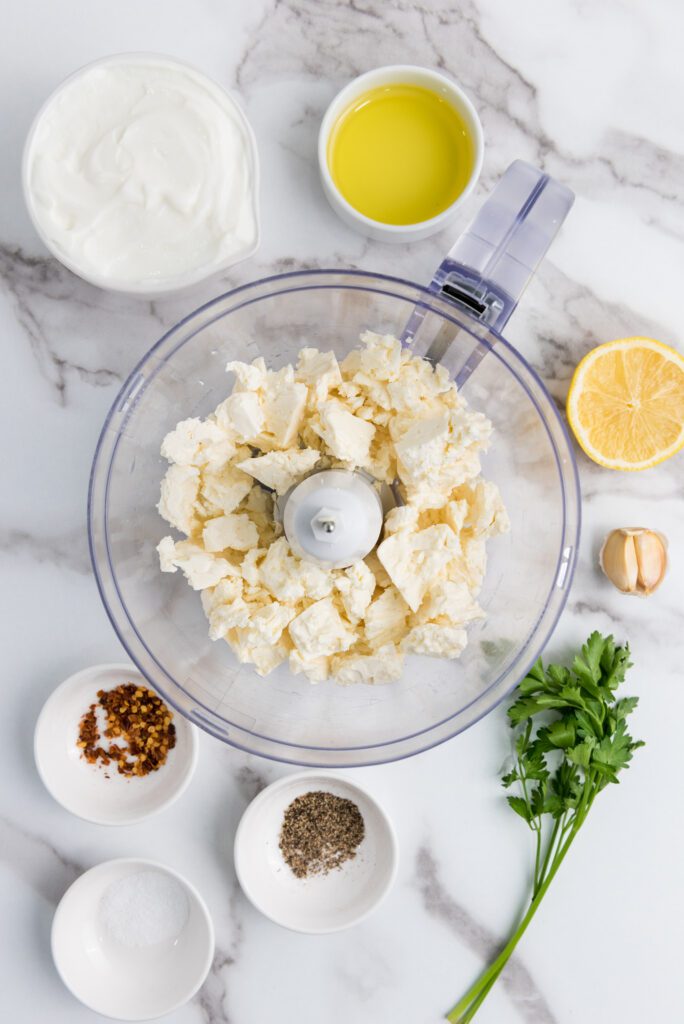 Whipped Feta Dip Process 1