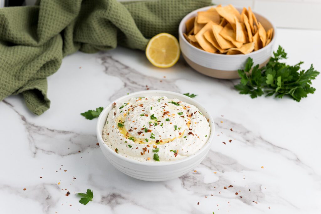 Whipped Feta Dip with Chips