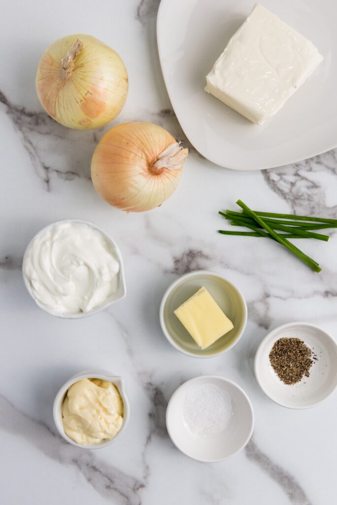 Caramelized Onion Dip Ingredients