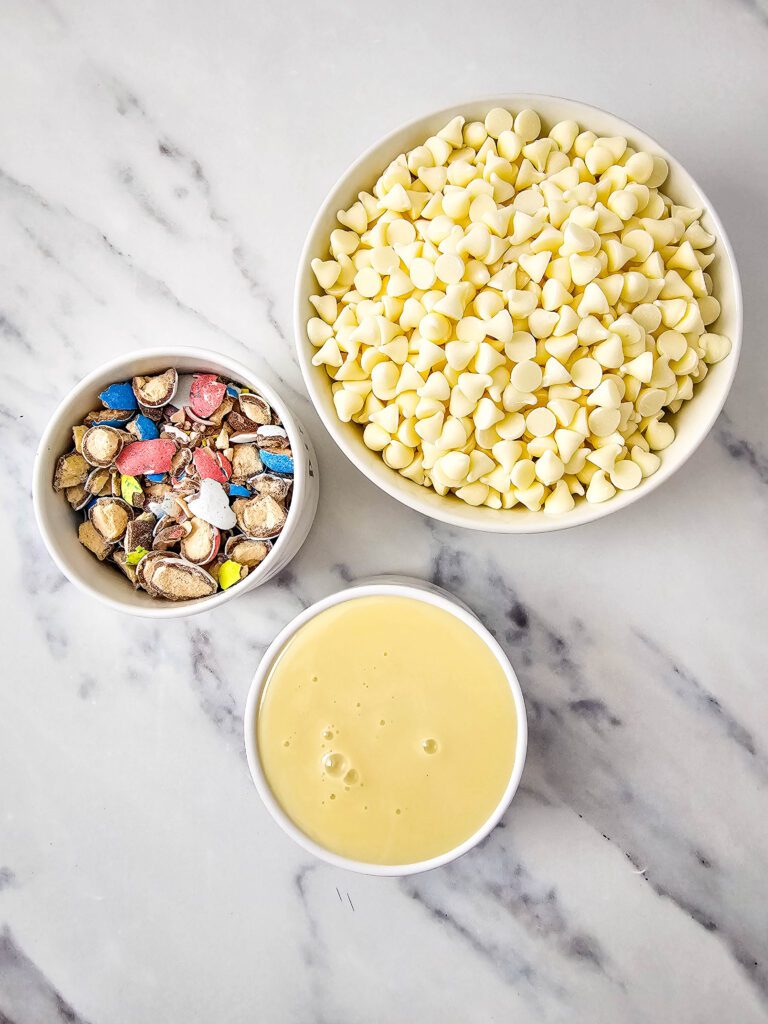 Robin Eggs Fudge Ingredients