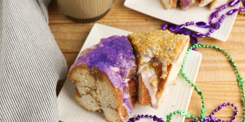 Pull Apart King Cake