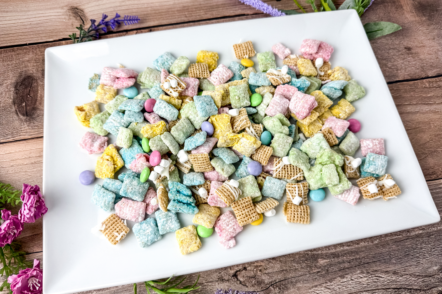 Pastel Muddy Buddies Recipe