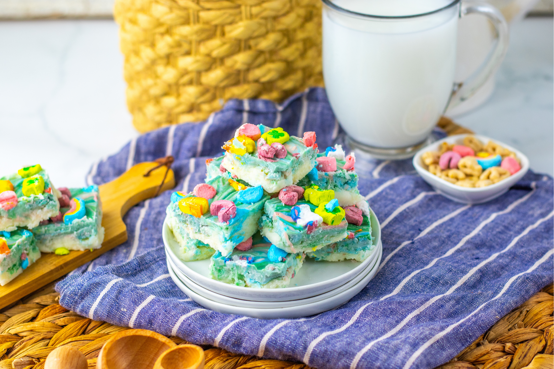 Rainbow Delight: Easy and Fun Lucky Charms Fudge