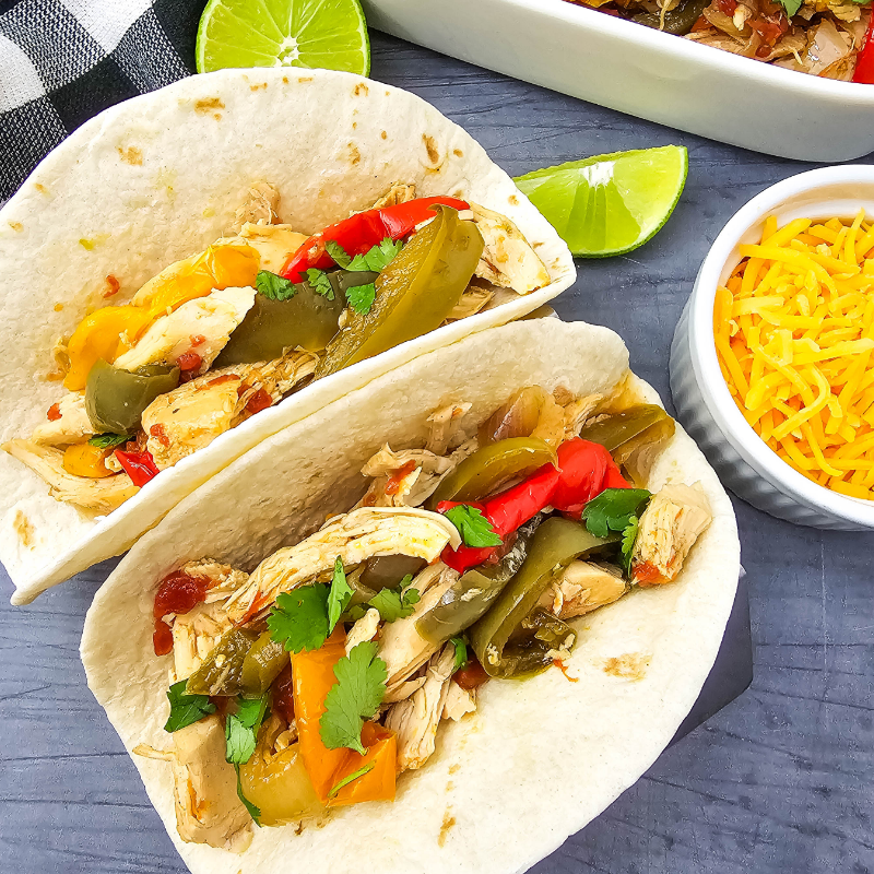 Crockpot Chicken Fajitas