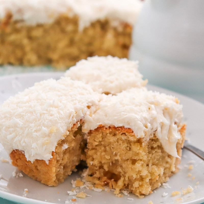 Fluffy Coconut Cake