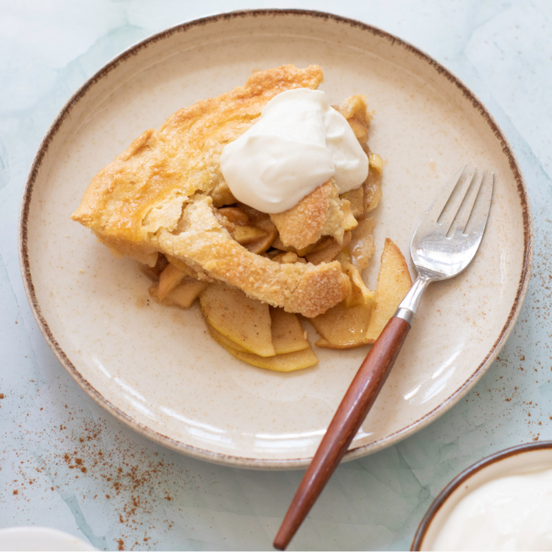Double Crust Honeycrisp Apple Pie