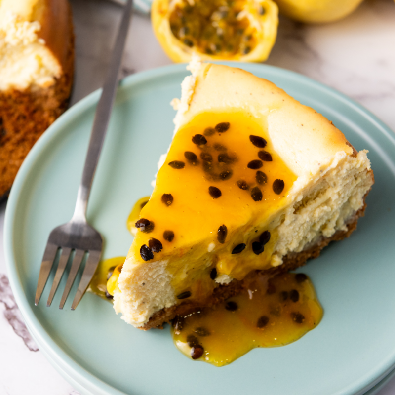 Passion Fruit Cheesecake