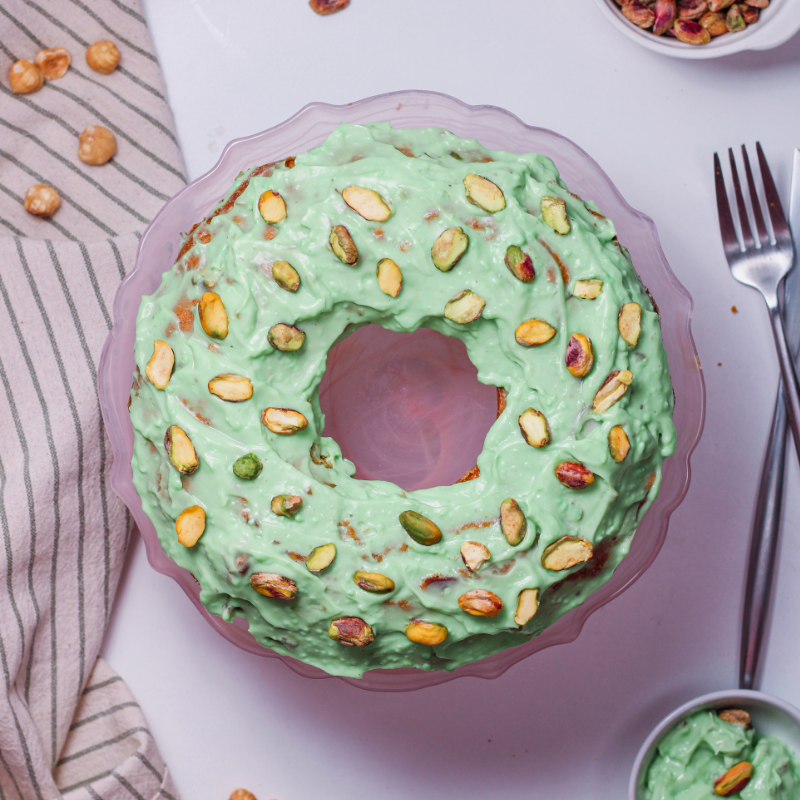 Pistachio Bundt Cake
