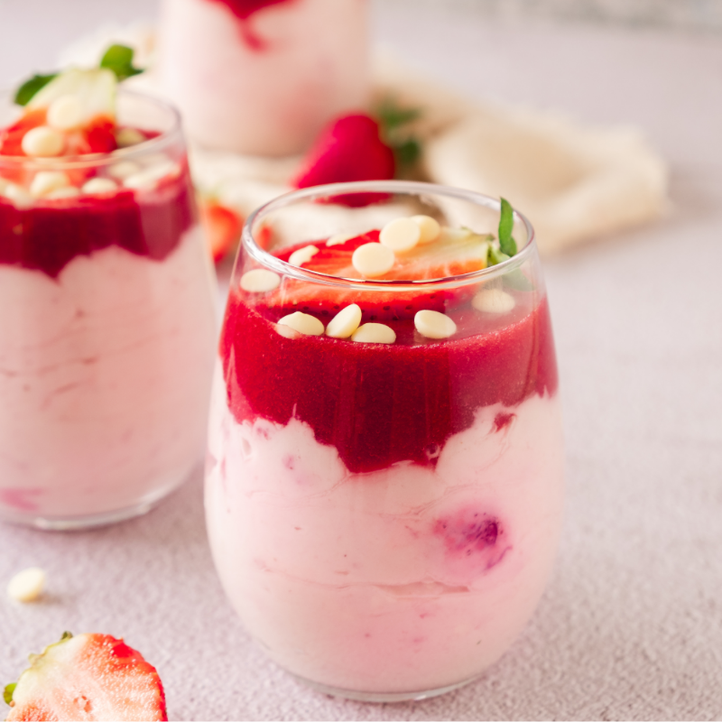 Strawberry Mascarpone Mousse