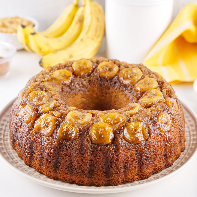 Banana Upside Down Cake
