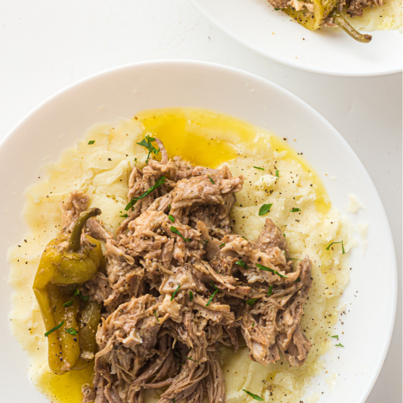 Crockpot Mississippi Pork Roast