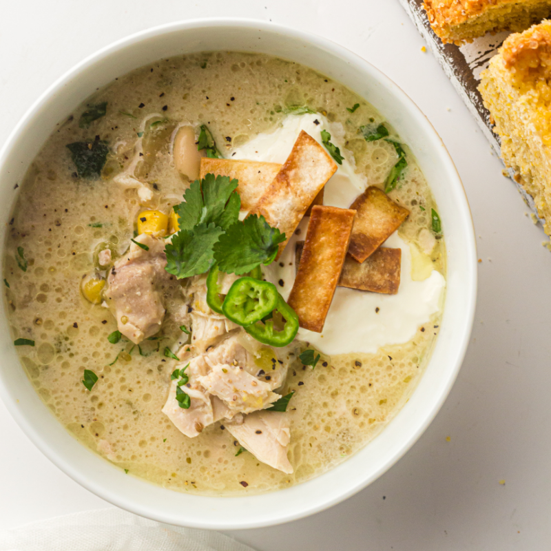 Crockpot White Chili Chicken