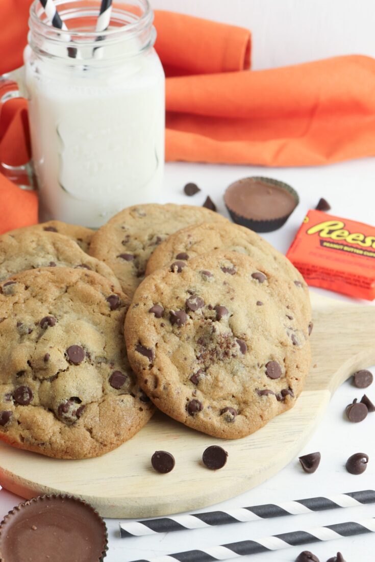 Reese's Stuffed Cookies