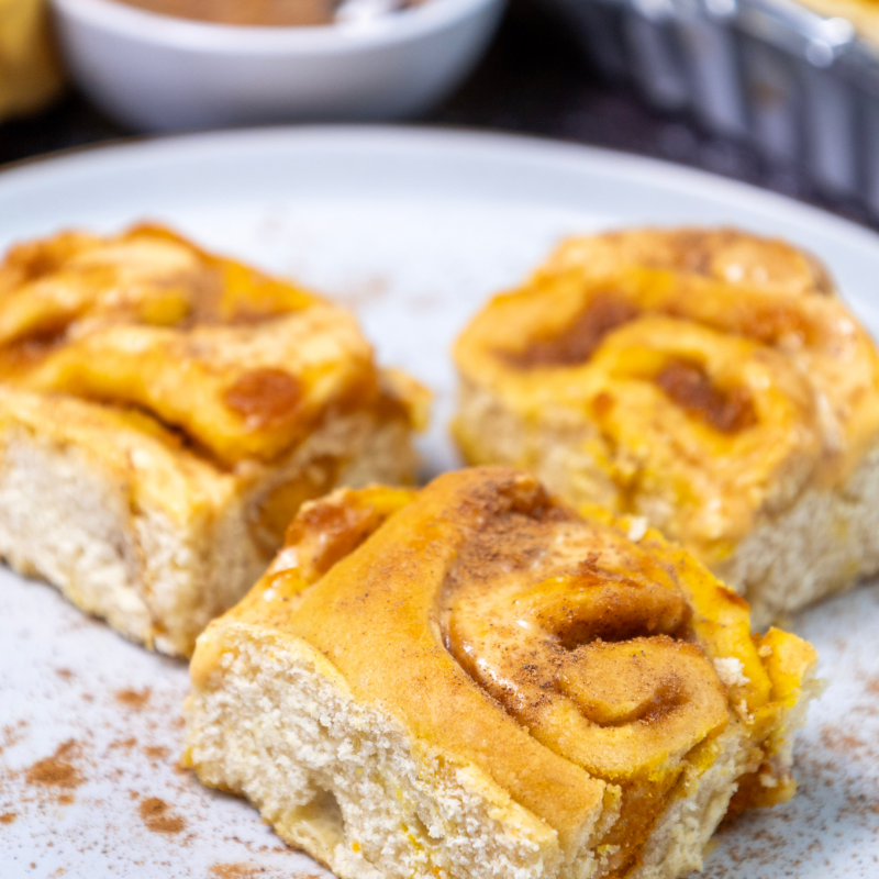 Pumpkin Cinnamon Rolls
