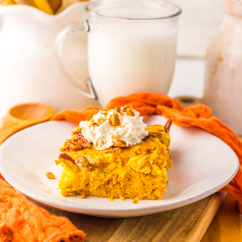 No Bake Cinnamon Toast Crunch Pie