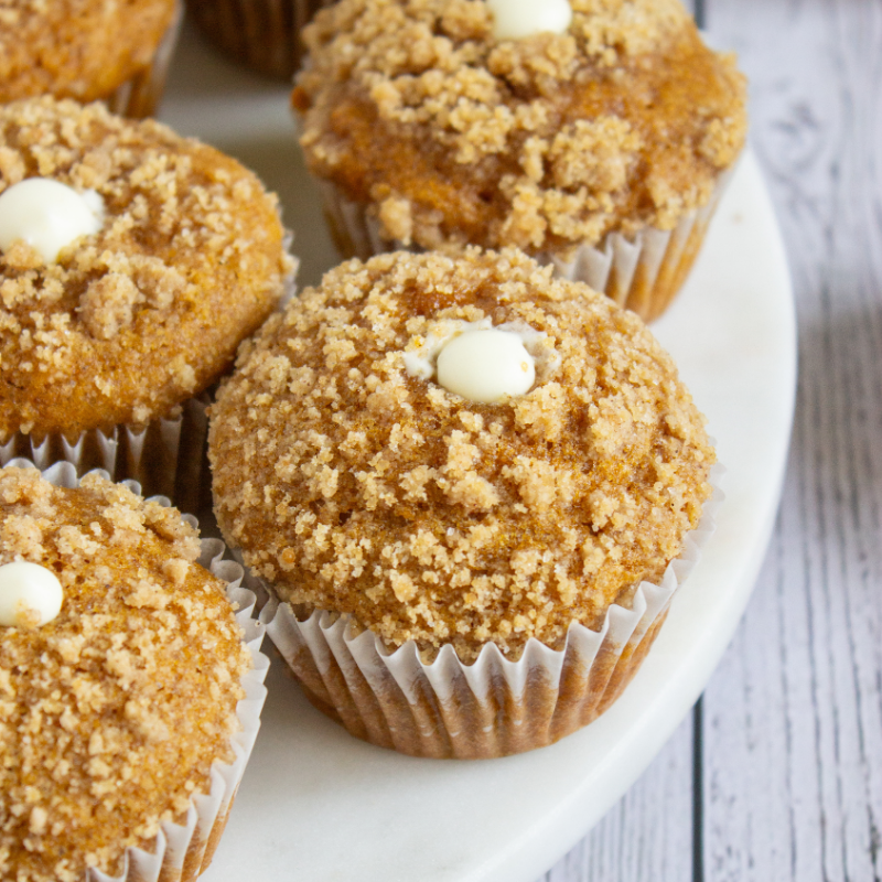 Pumpkin Streusel Muffins