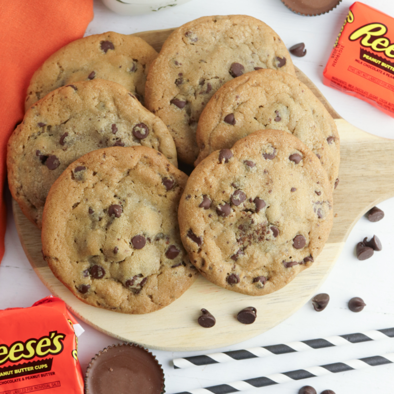 Reese's Stuffed Cookies