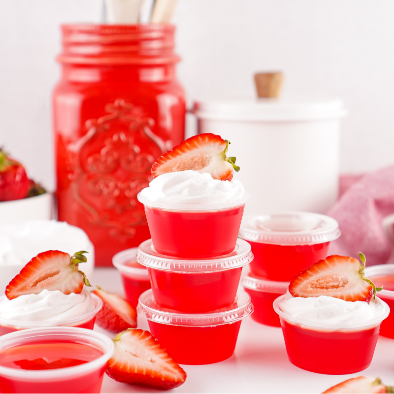 Strawberry Jello Shots