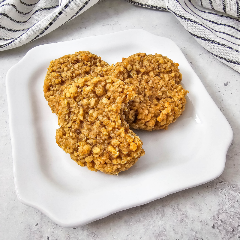 Sugar Free Peanut Butter Oatmeal Cookies