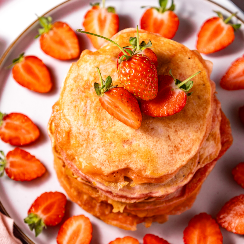 Strawberry Pancakes
