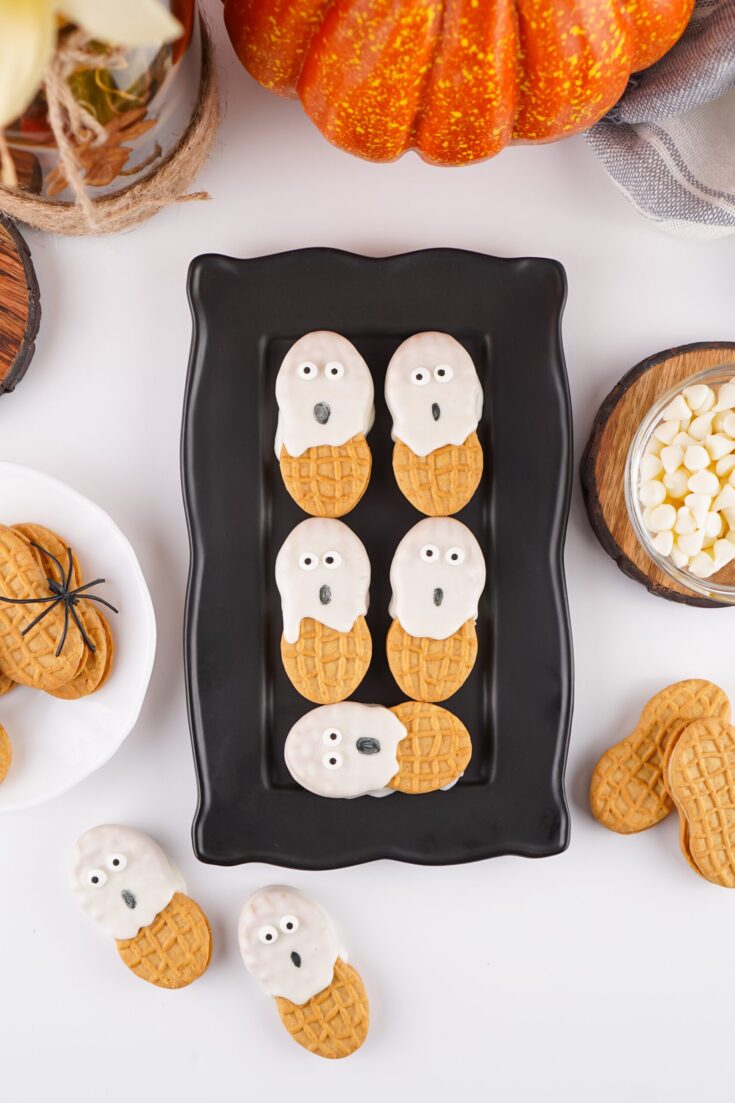 No-Bake Nutter Butter Ghosts