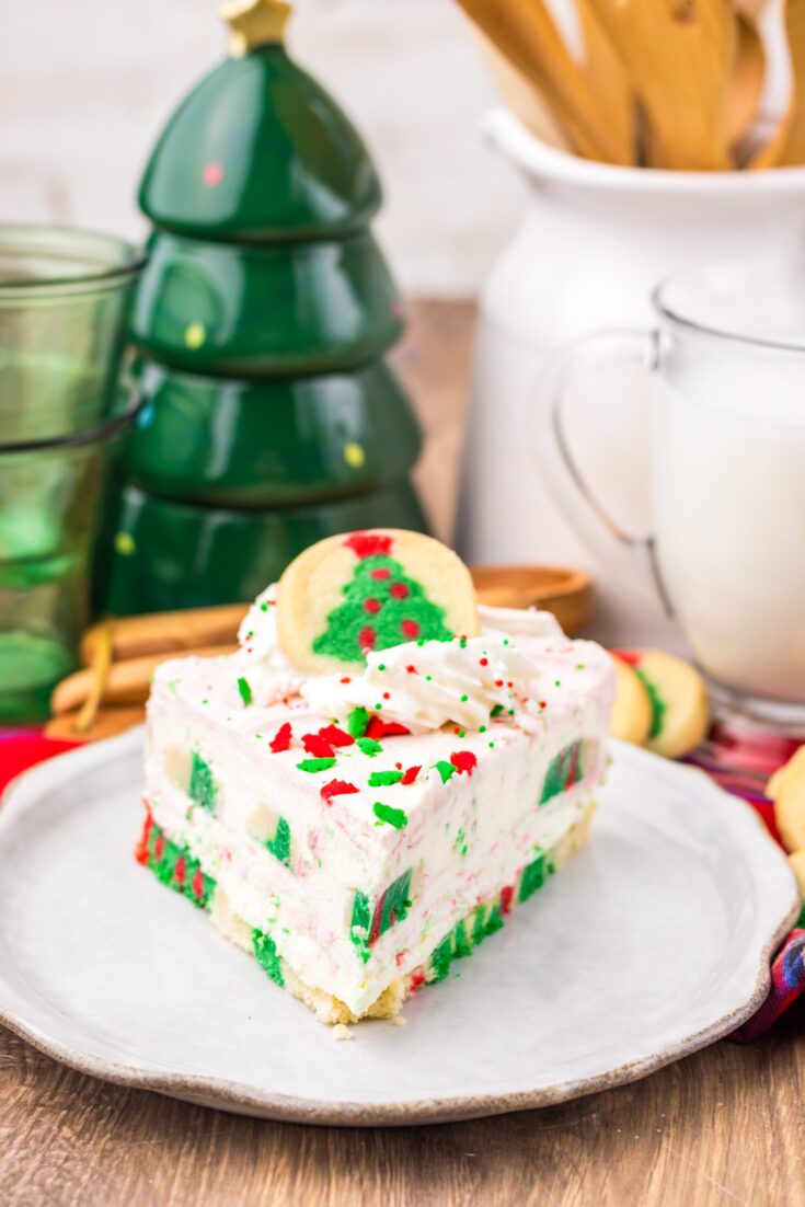 Christmas Cookie Cheesecake