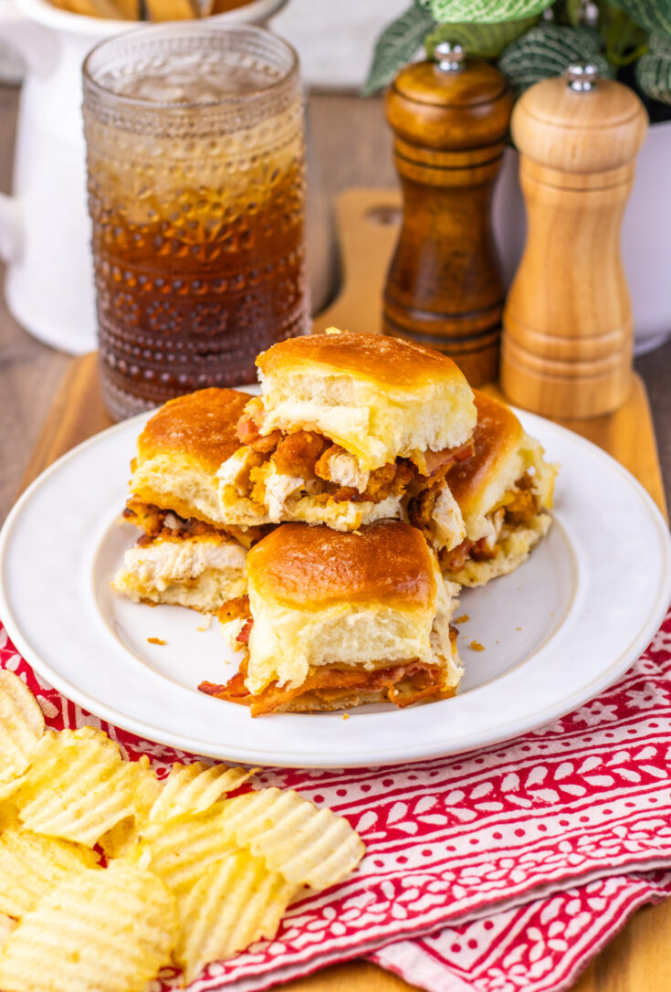 Maple Butter Chicken Bacon Sliders