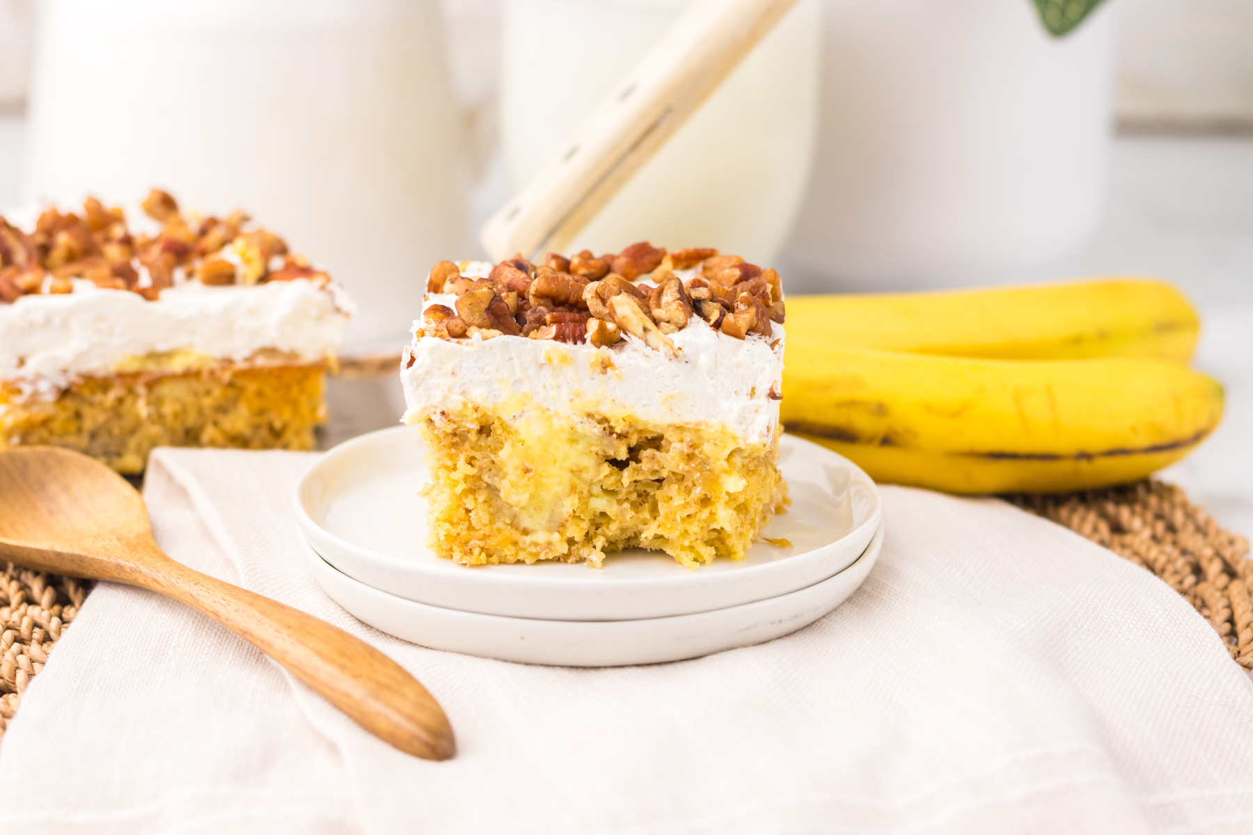 Insanely Good Hummingbird Poke Cake with Cream Cheese Topping